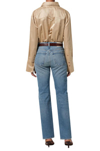 Citizens of Humanity Zurie Straight Jeans in lyon - women's jeans - detail view