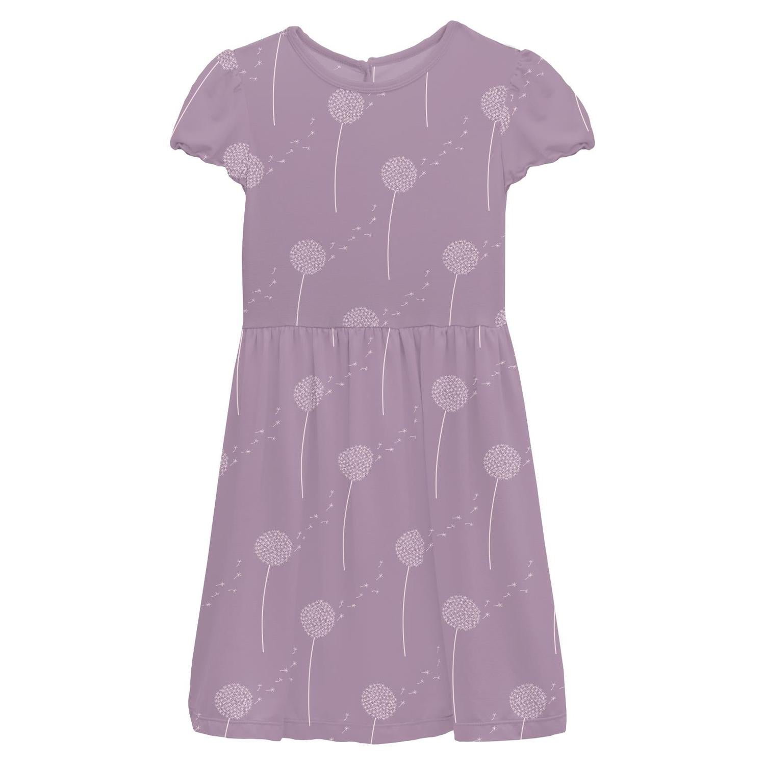 Kickee - Baby Girl's Flutter Sleeve Twirl Dress