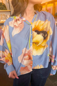 Glam - Uptown V-neck Blouse
