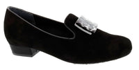 Ros Hommerson Women's Treasure Shoe in black suede - women's heels