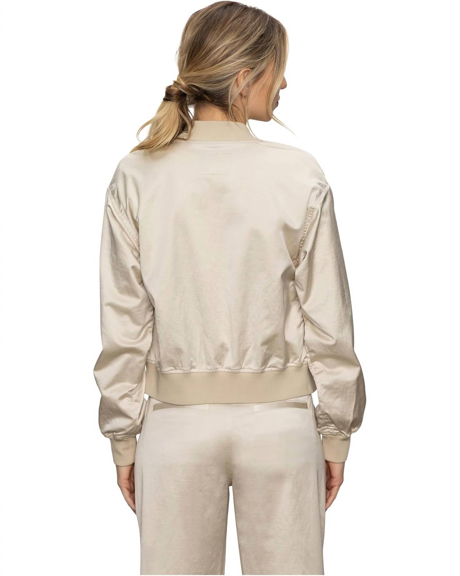 Sanctuary - Skyline Sateen Bomber Jacket