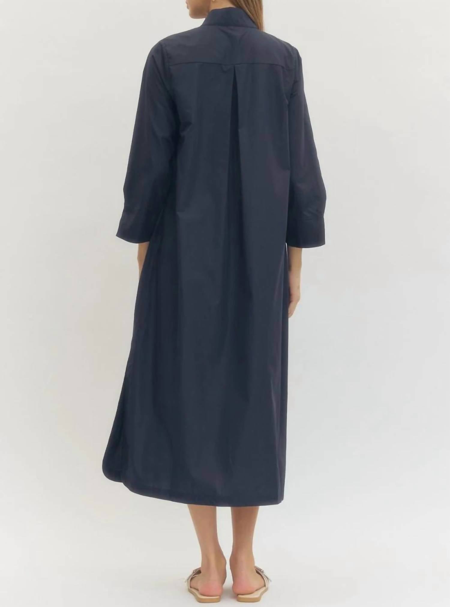 Entro - Mercer Shirt Midi Dress