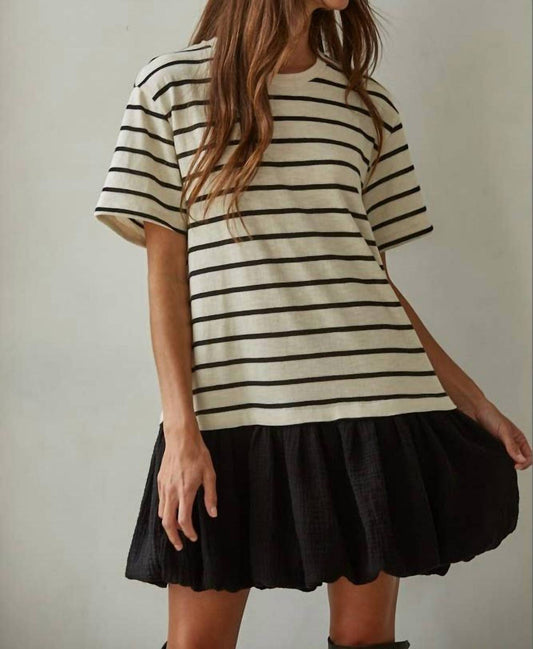 By Together - Striped Bubble Dress