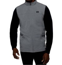 TravisMathew Top Of The Line Vest in heather sleet - men's jacket