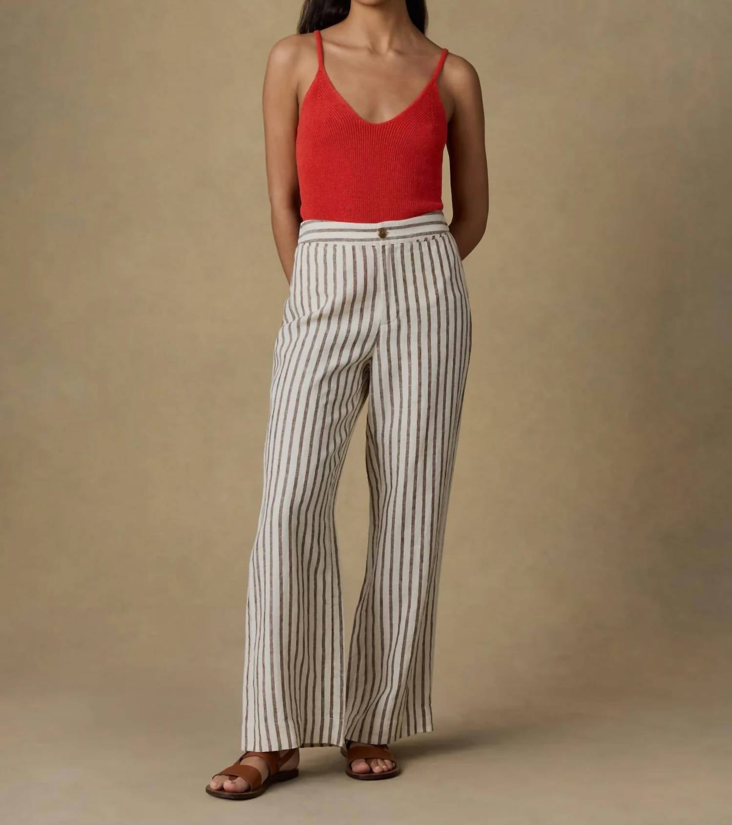 Faherty - Sun Strider Linen Pant