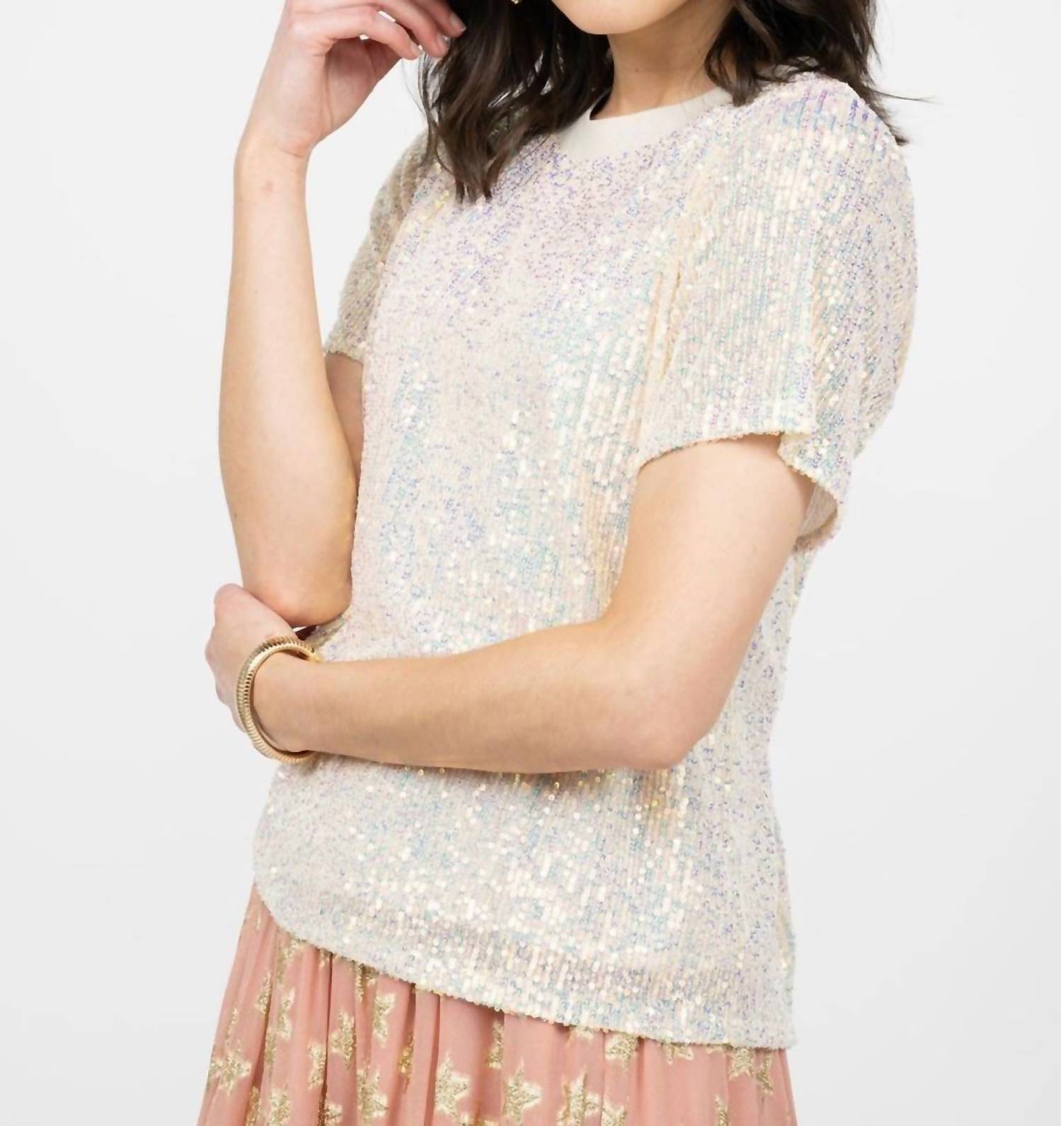 Ivy Jane - Short Sleeve Sparkle Tee