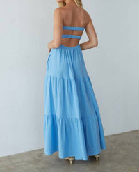Cotton Candy La - Sunset Layers Maxi Dress