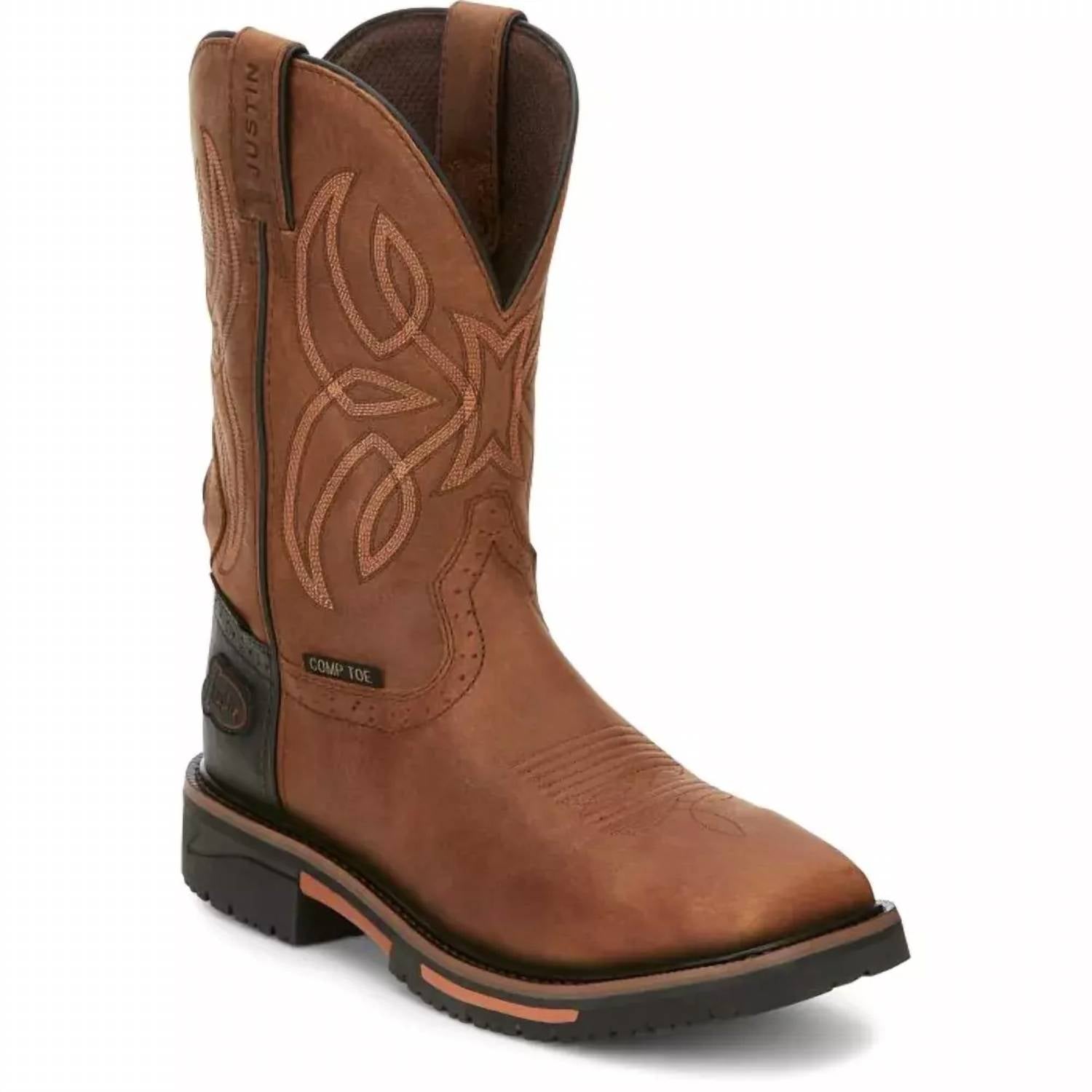 Justin Boots - Men's Nano Comp-toe Dallen Boot