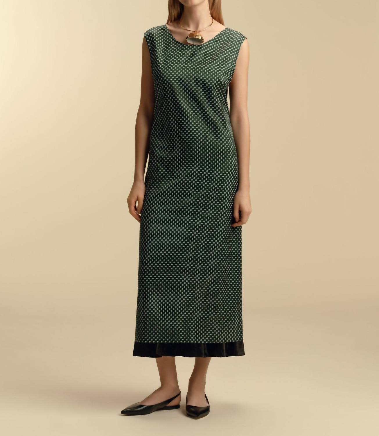 Marina Moscone - Convertible Satin Twill Dress