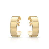 Eklexic - Women's 1" Skylar Hoops