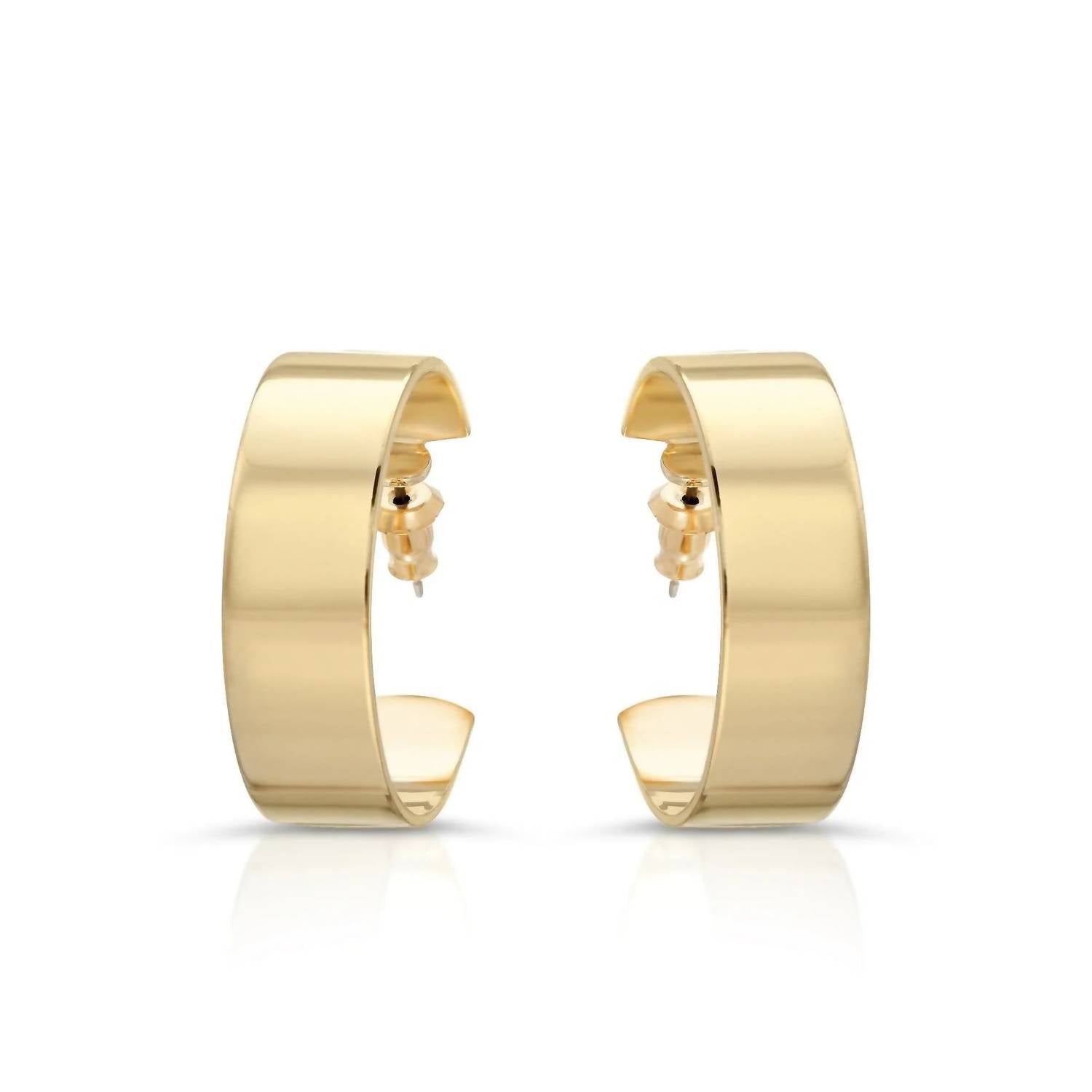 Eklexic - Women's 1" Skylar Hoops