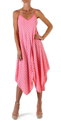 Gigi Moda - Il Lido Striped Midi Dress