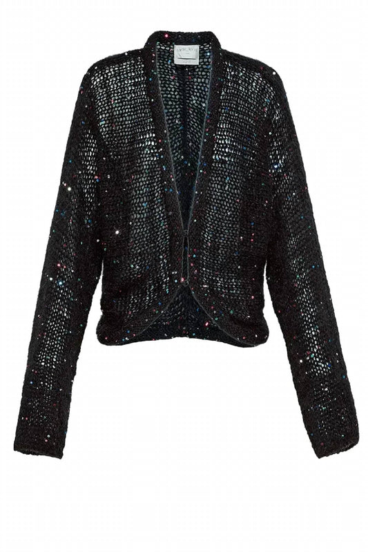 Forte Forte - WOMEN'S SEQUINS KIMONO CARDIGAN