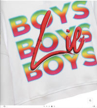 BOYS LIE Gotta Jet Alex Zip Up Hoodies in white - women's top - view 6