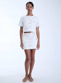 Karina Grimaldi - Flora Denim Skirt