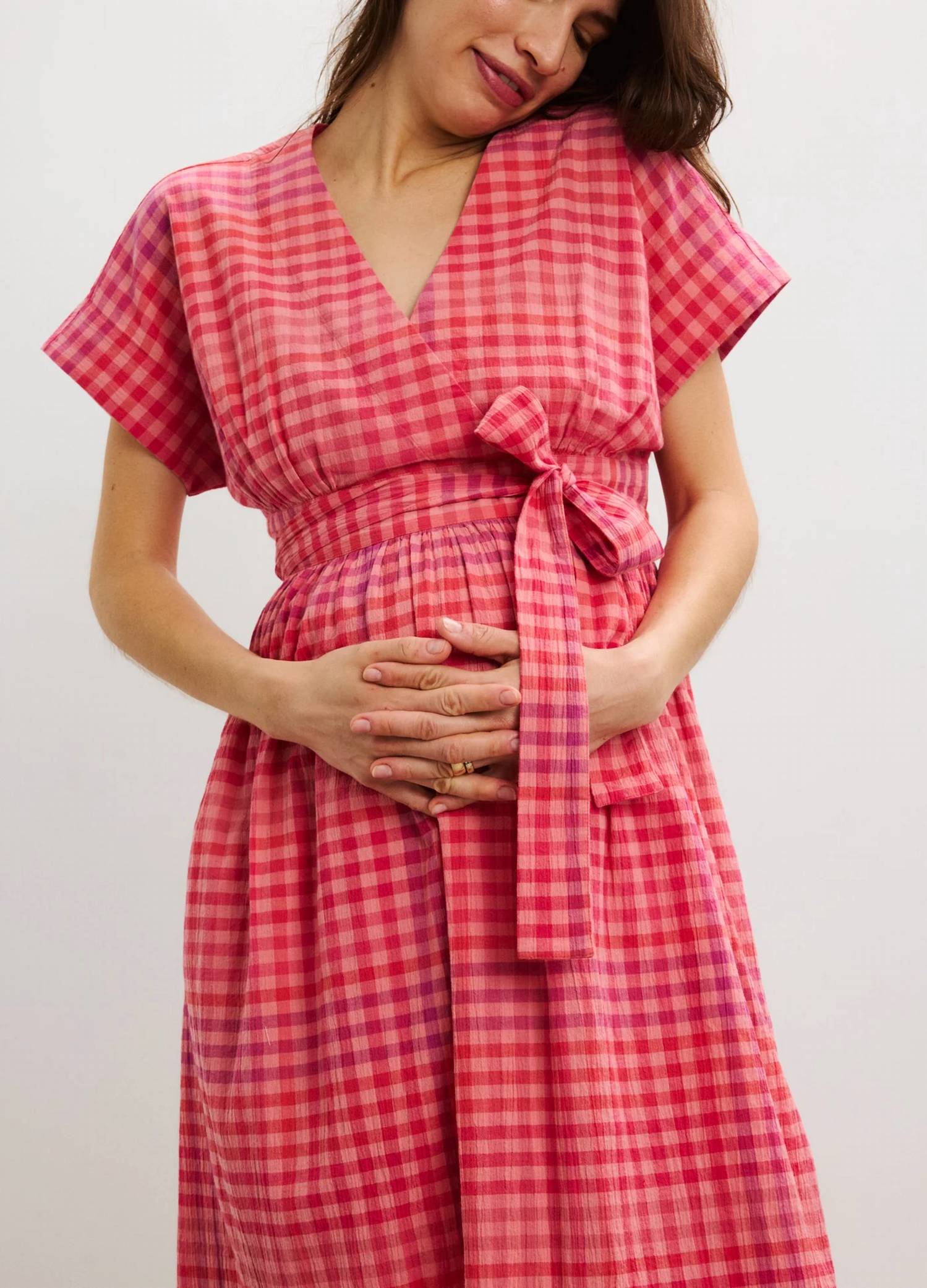 Hatch - Plaid Carolina Dress - Maternity