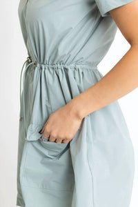 Karlie - Seaside Utility Mini Dress