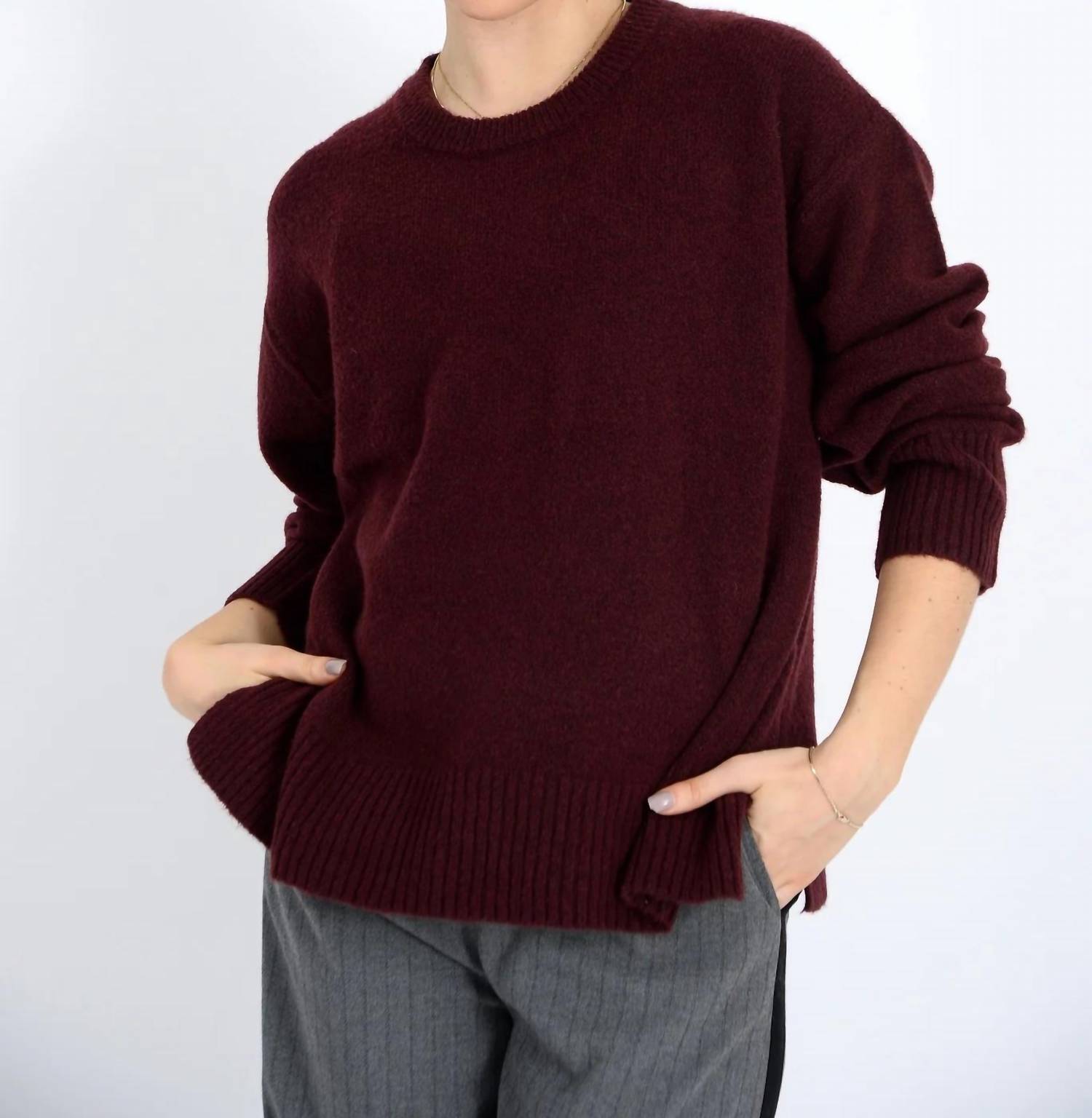 Rd Style - Waverly Long Sleeve Crew Neck Sweater