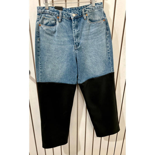Blanknyc - Women's Denim Jeans With Faux Leather