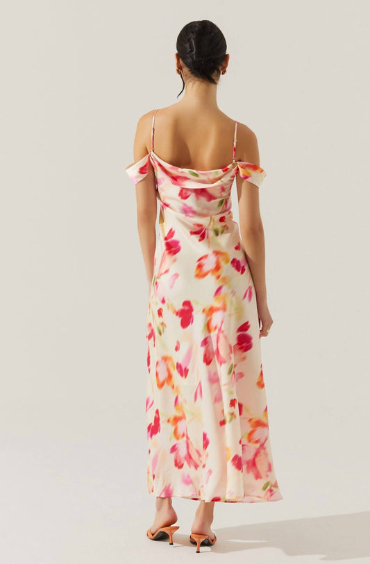 Astr - Kitura Cold Shoulder Maxi Dress