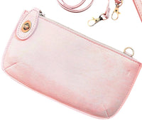 Joy Susan - Women's Holographic Mini Wristlet Crossbody Clutch