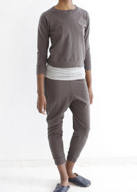 Domi - Cropped Knit Jogger