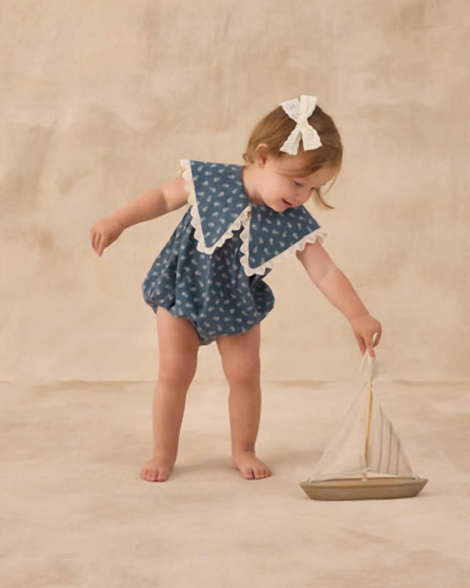 Rylee + Cru - Kid's Porter Ditsy Romper