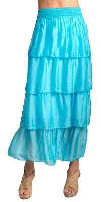 Gigi Moda - Carrie Ruffled Maxi Skirt