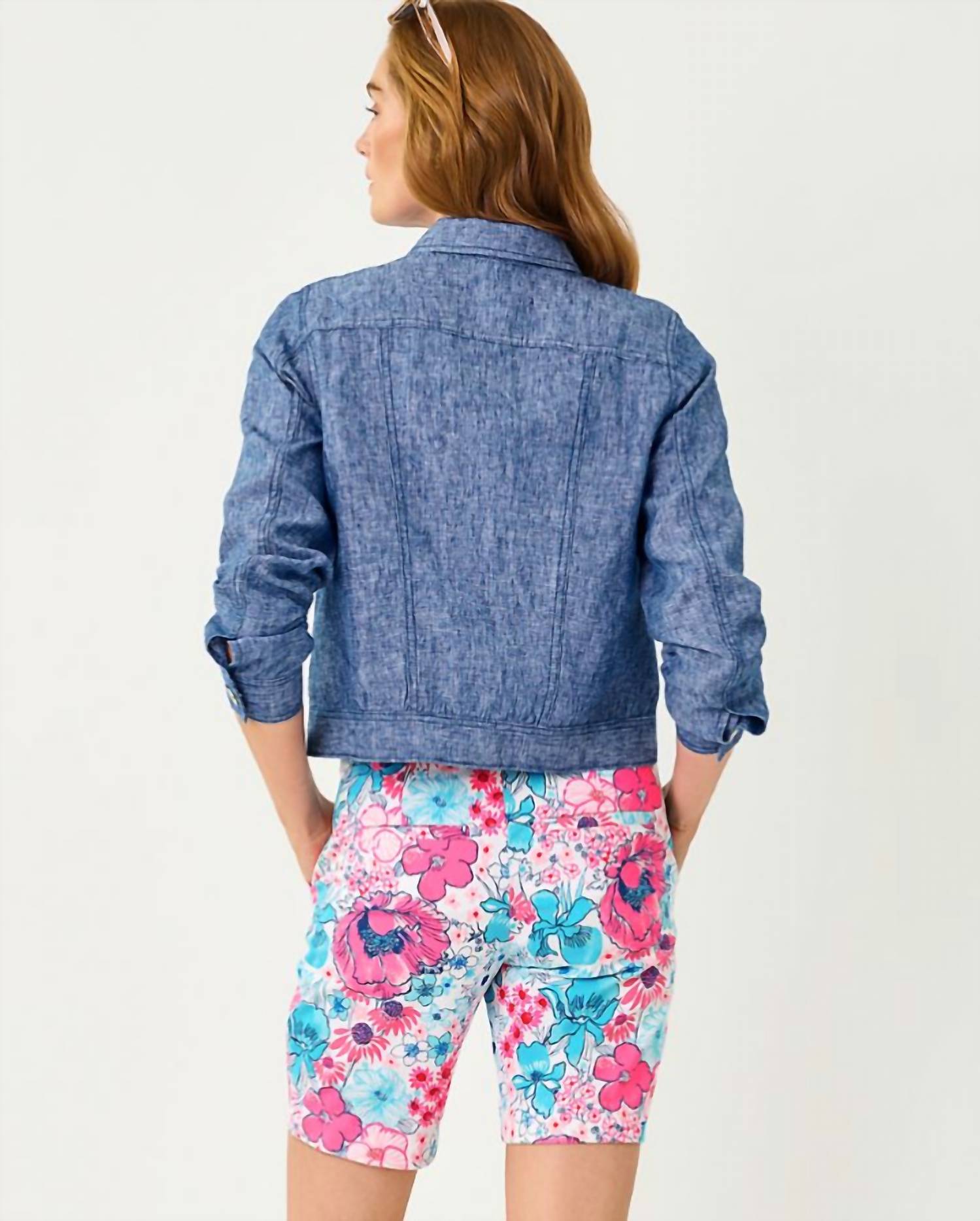 Lilly Pulitzer - Seaspray Linen Jacket