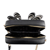Like Dreams - Women's Zebra Bow Mini Crossbody Bag
