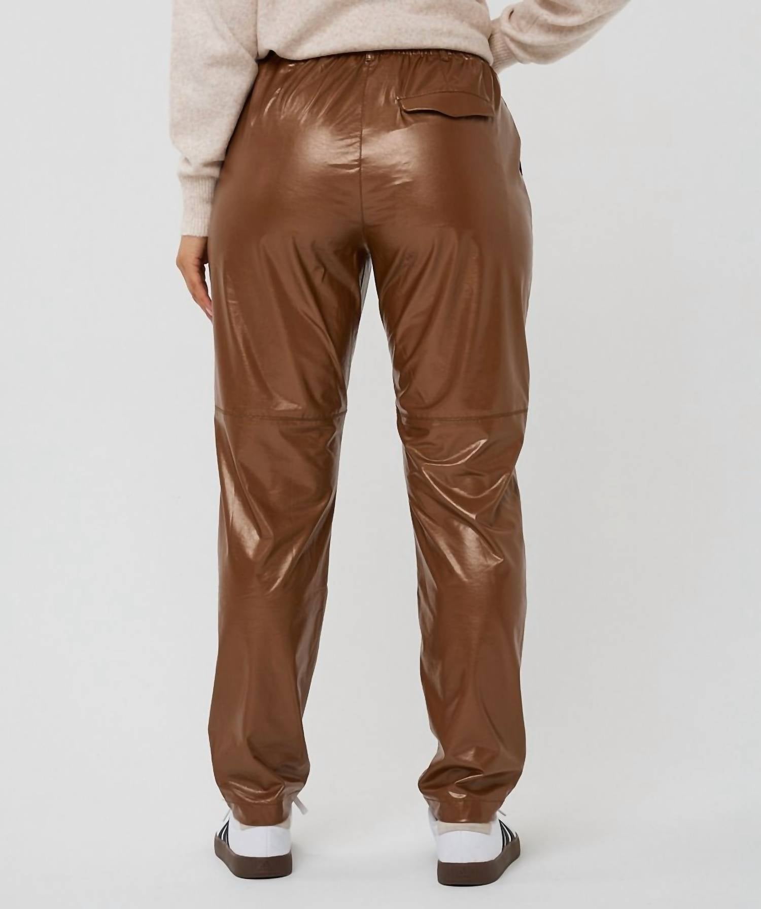 Esqualo - Trousers Metallic Pullup Pants