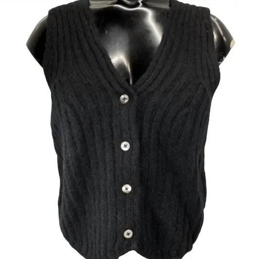 Favorite Daughter - Women's Wool Cashmere Knit Vest
