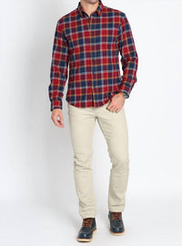 Jachs New York - Stretch Midweight Flannel Workshirt