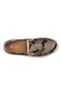 OluKai Women's Pehuea Pa‘i Slip-on Sneaker in soft pink ke au camo 6qke - women's sneaker - alternate view