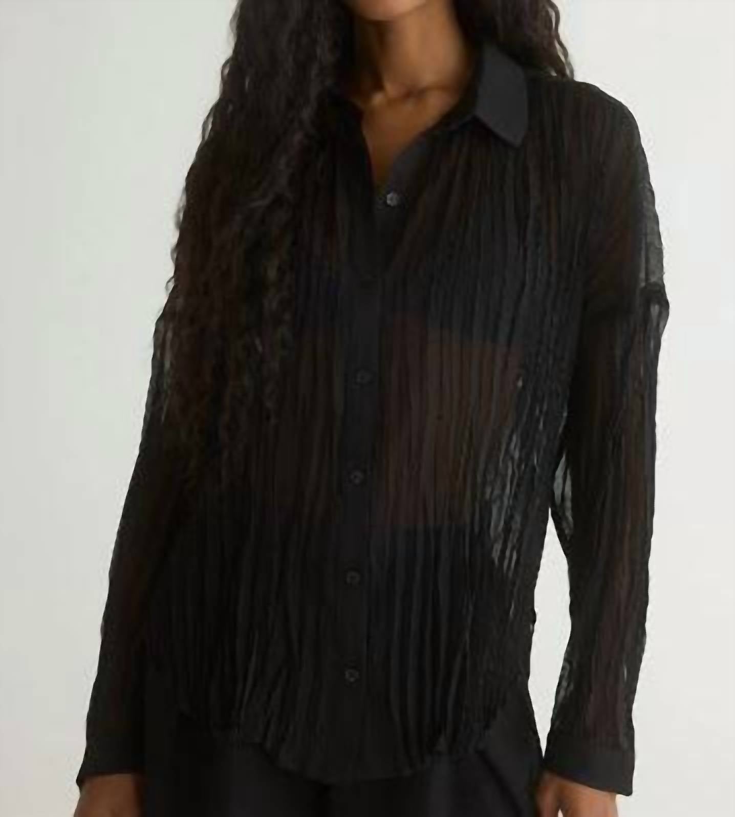 Bella Dahl - Flowy Pleated Shirt