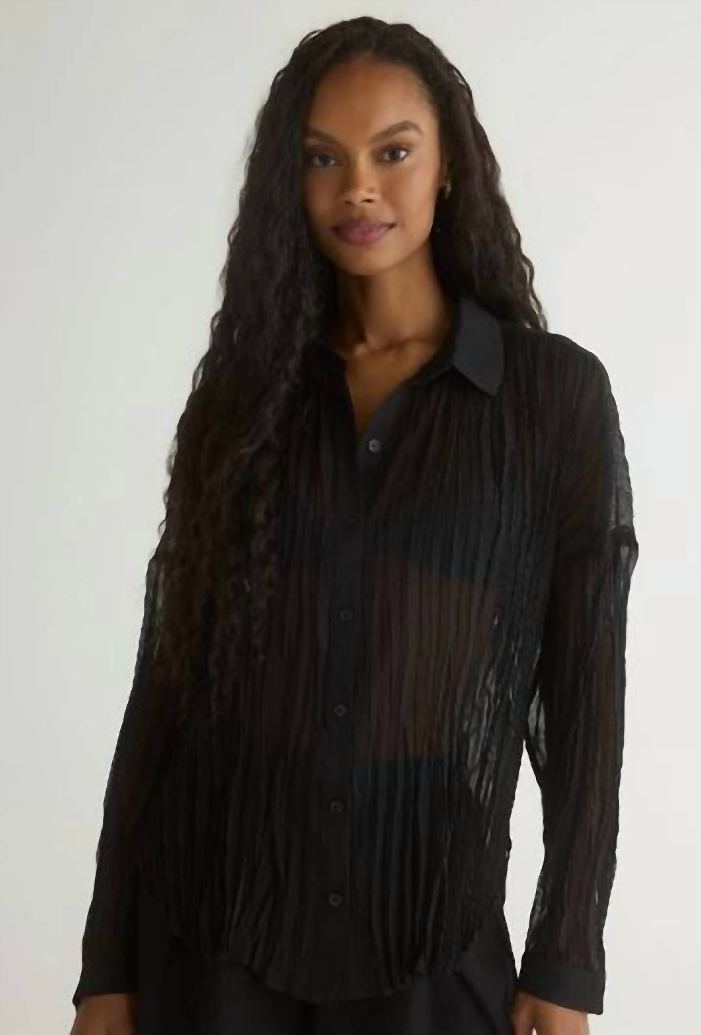 Bella Dahl - Flowy Pleated Shirt