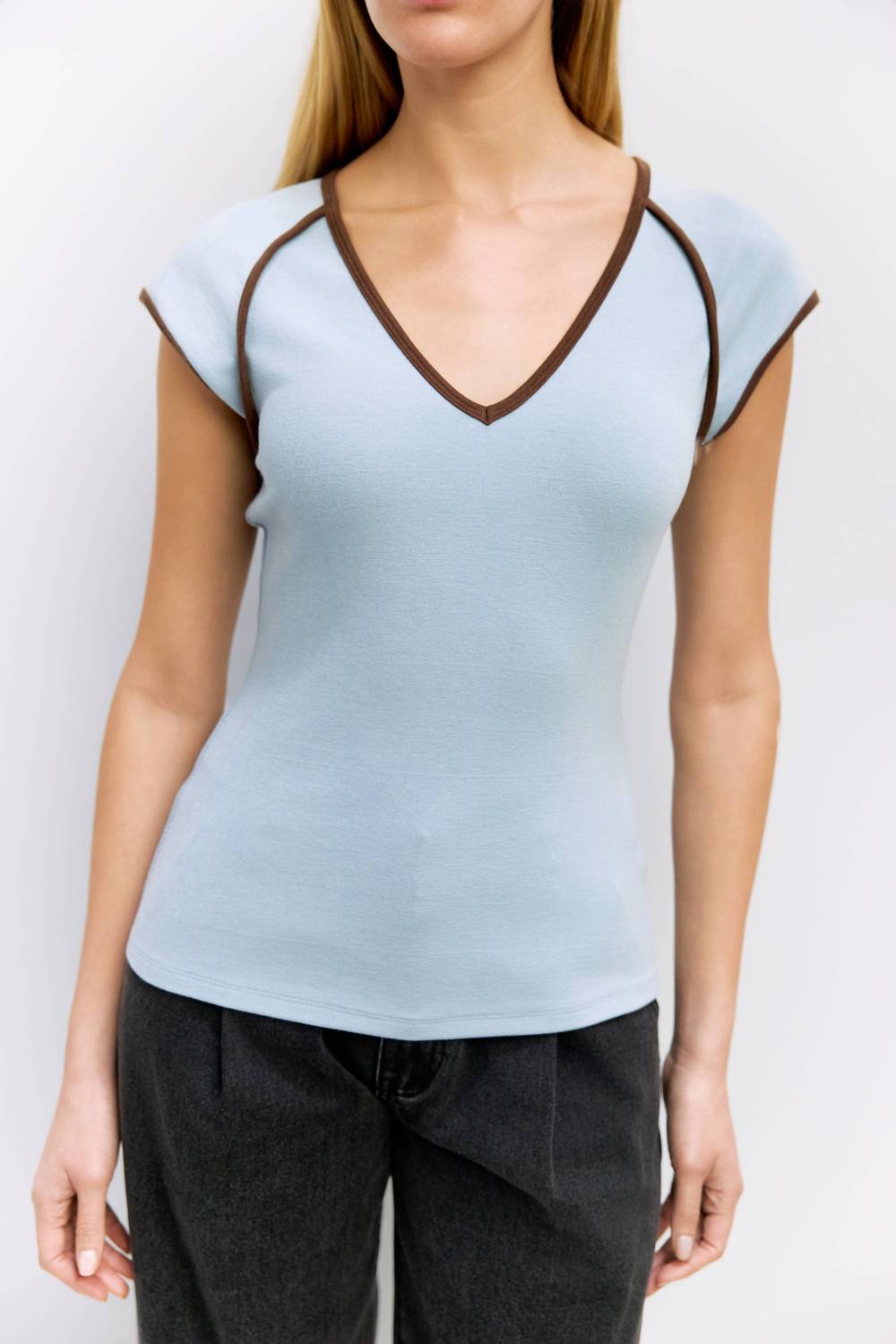 Mod Ref - Patricia Vintage Raglan Knit Top