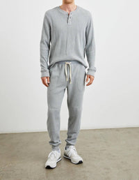 Rails Cooper Sweatpant in heather grey - men's pants - alternate view