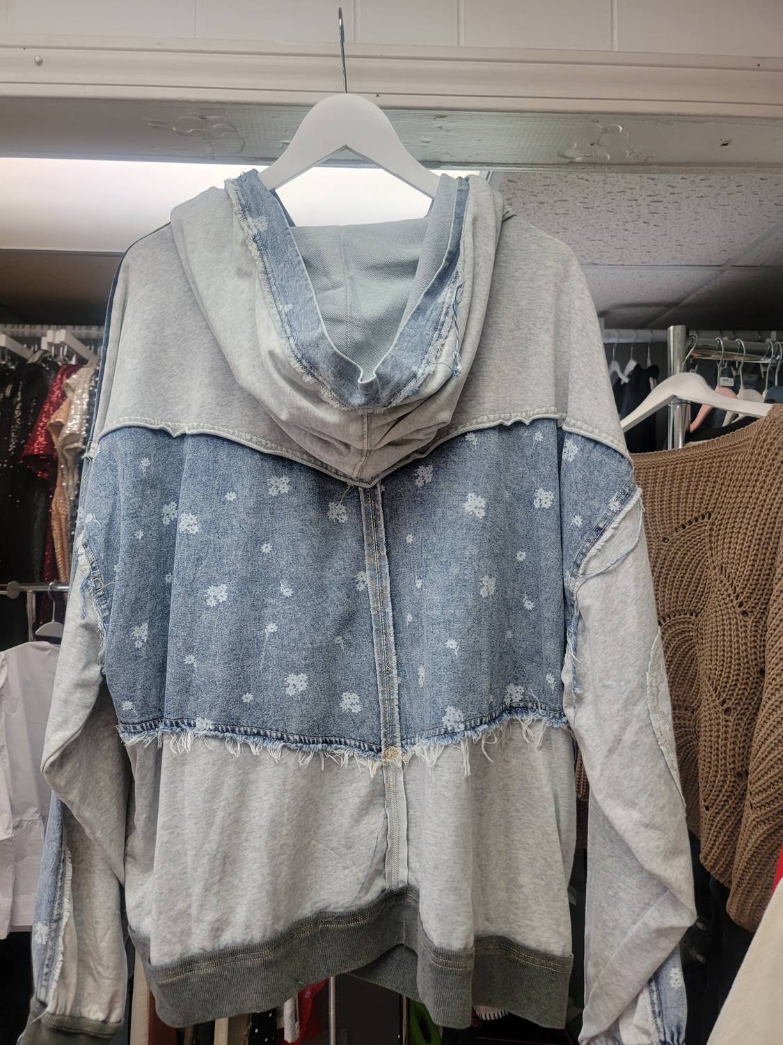 Oli & Hali - Women's Denim Patch Jacket