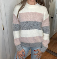 Michelle Mae - Carrie Cozy Block Sweater