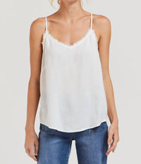 Velvet Heart - Victory Tencel Frayed Camisole Top