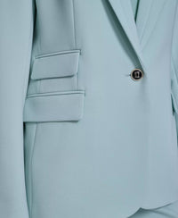 Karl Lagerfeld - Notch Lapel Collar One Button Blazer