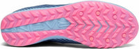 SAUCONY Women's Havok Xc2 Running Shoe in blue citron viz pink - women's shoe - view 5