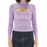 Minkpink - Cutout Mockneck Top