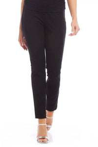Fifteen Twenty - Jane Ankle Zip Twill Slim Straight Leg Pants