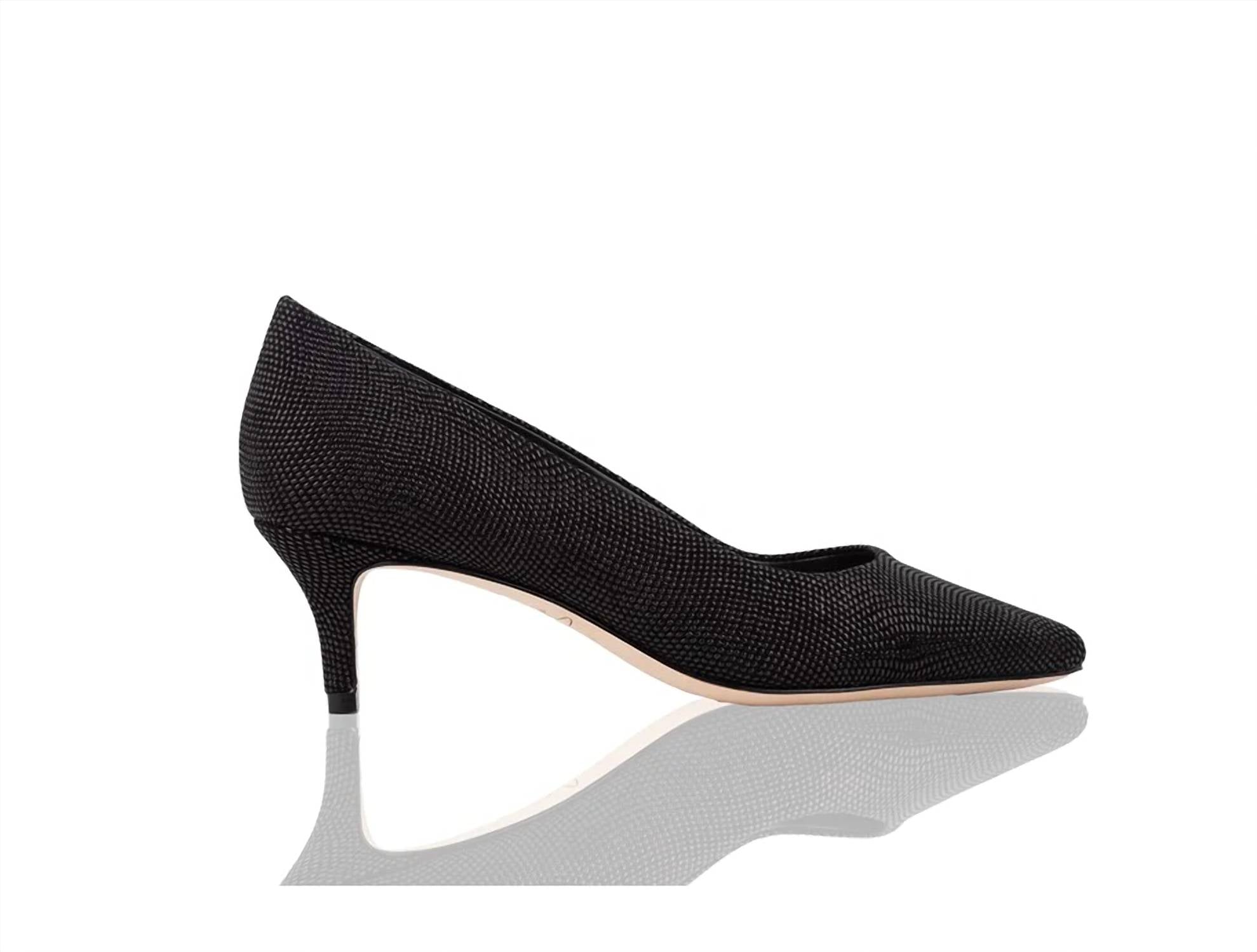 Joan Oloff - Women's Callie Kitten Heel Pump