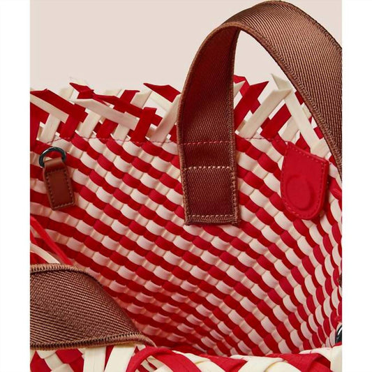 Naghedi - Women's Havana Striped Tote