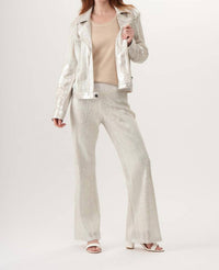 Insight - Metallic Knit Wide Leg Pants