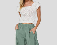Another Love - American Honey Cropped Top