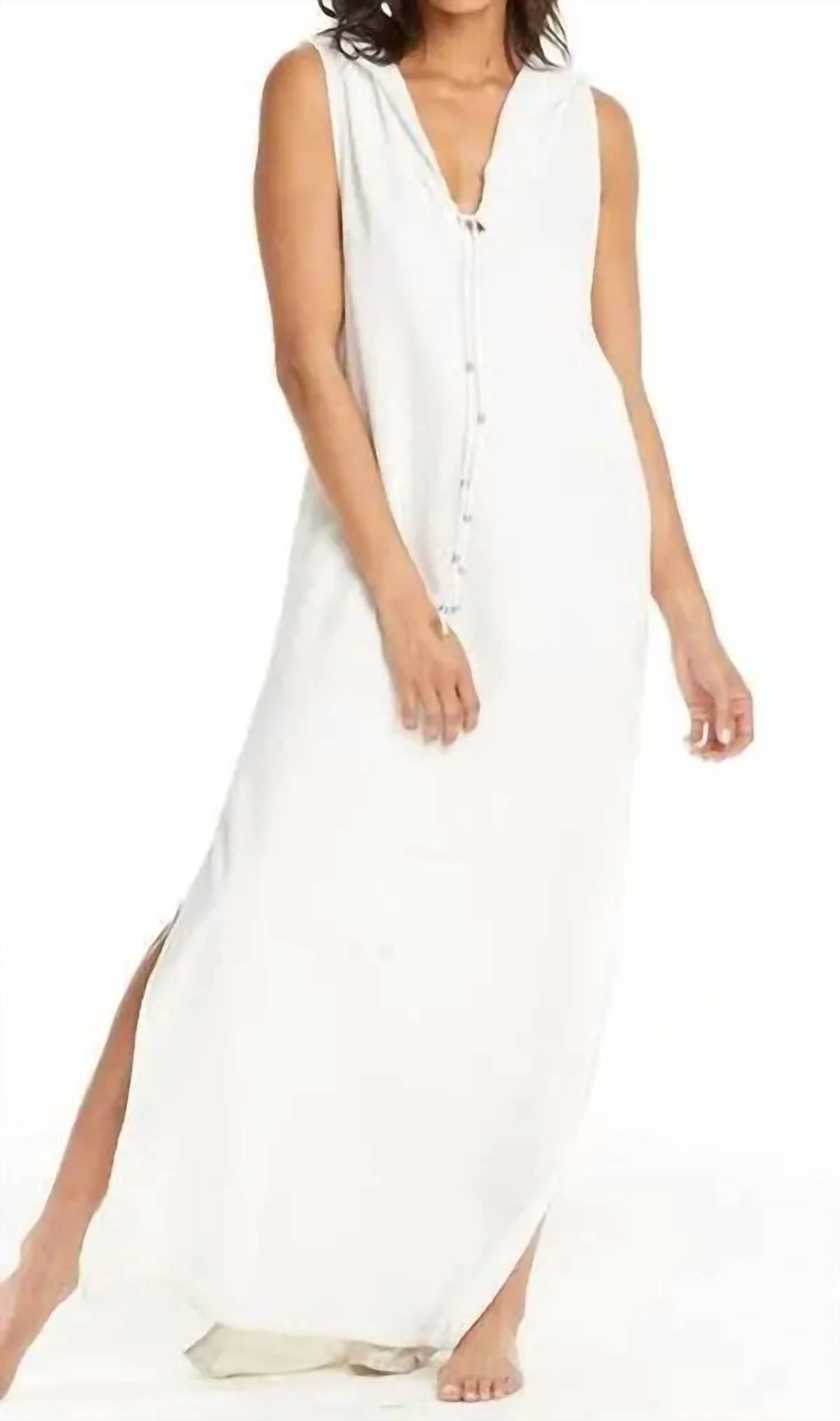 SITA Couture Women's Kiara Maxi Dress in ivory - women's dress